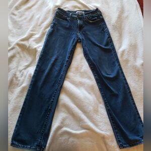 Levis dark wash mid rise skinny jeans  womens size 8 waist 29" length 30"